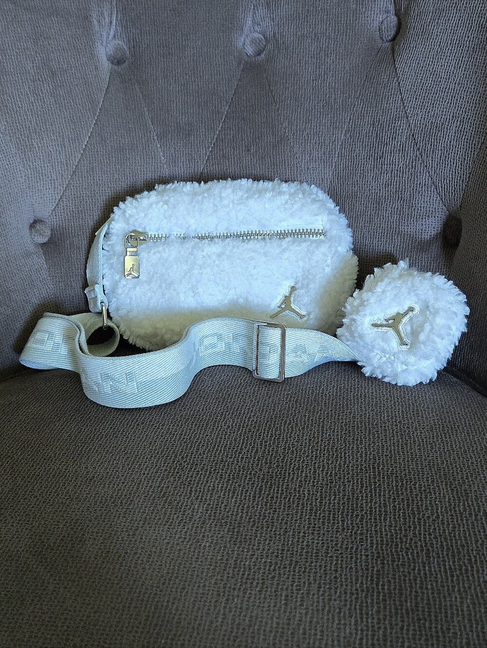 Jordan "Monarch" Sherpa🐑 Camera📷 Bag👜 - NWT